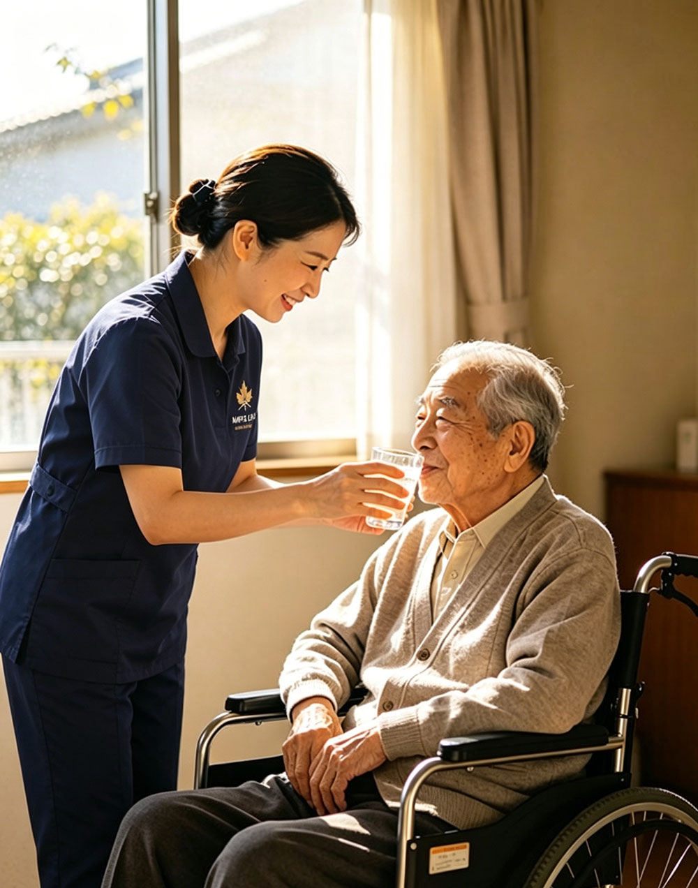 What aspects are considered important in home care services?